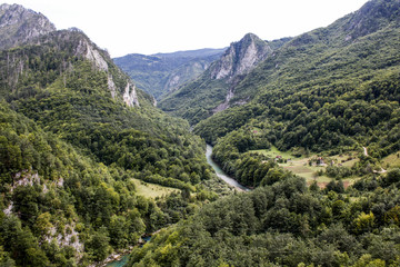 Fototapeta na wymiar Mountains of montenegro