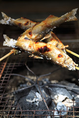 鮎の塩焼き