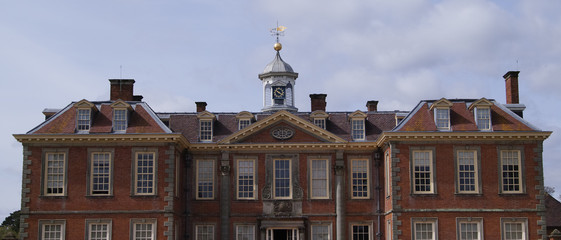 Fototapeta premium gardens estate and grounds hanbury hall worcestershire england uk