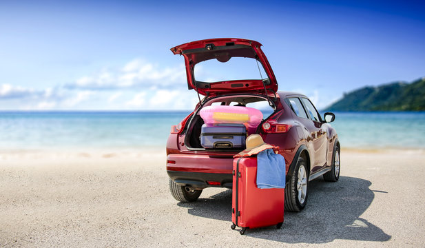 Summer car and few suitcase 