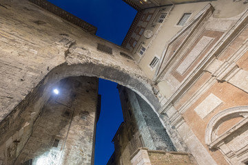 Fototapeta na wymiar Historic buildings in Perugia