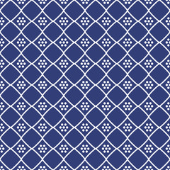 Seamless background southeast Asian retro aboriginal traditional art textile pattern check dot cross frame line