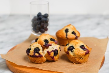 Blueberry muffin