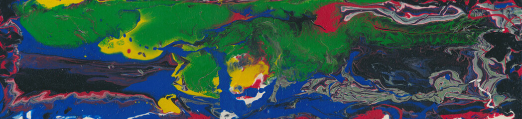 modern art, abstract painting with acrylic paints