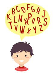 Kid Boy Travel By Boat Illustration