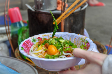 Pho can be very spicy with a piece of green chili to make more testy in Asia  