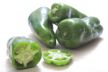 Green peppers Image