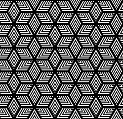 Seamless geometric pattern.