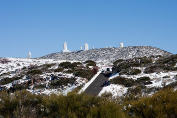 Observatory, Teide national park, Tenerife, Spain