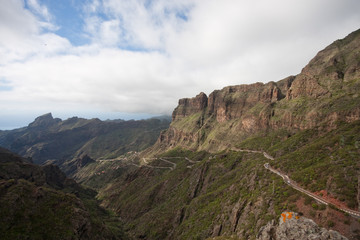Fototapeta na wymiar Masca, Tenerife, Spain