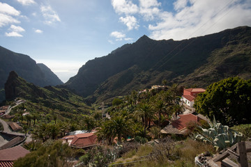 Fototapeta premium Masca, Tenerife, Spain