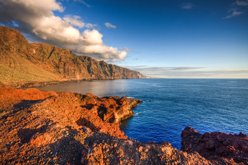 Los Gigantes, at Faro de Teno, Tenerife, Spain