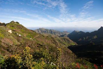 Fototapeta na wymiar Anaga mountains, Tenerife, Spain