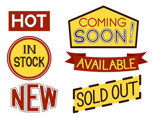 Sale Labels Illustration