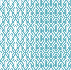 Vector Geometric Pattern, Seamless Background with Rhombus. Abstract Simple Ornament. Contemporary texture for Design.