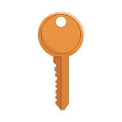 Key door isolated icon vector illustration graphic design