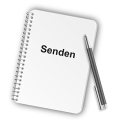 Notizblock Hochformat 05 - Senden