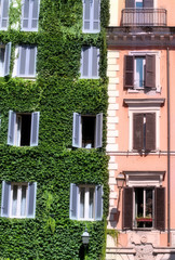 Italian style building in Rome