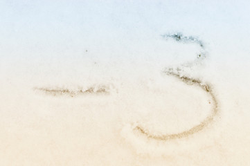 frost on snow figure