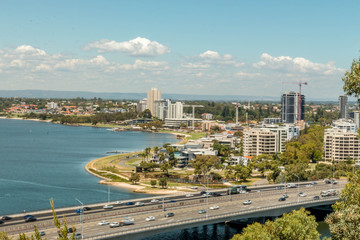 Obraz premium Kings park Perth w Australii