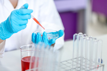 Science research of Biochemical in Lab.