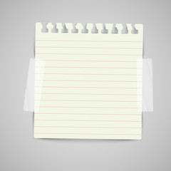 Business paper labels for advertising or for webpages, vector.