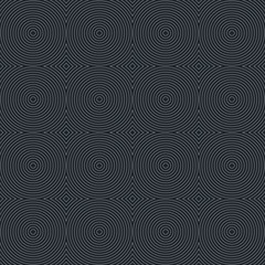 Fototapeta na wymiar seamless Pattern black gray circles tile