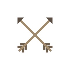 Camping & adventure icons - arrow