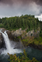Fototapeta na wymiar Snoqualmie Falls, Washington