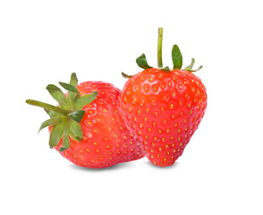 strawberry isolated on white background