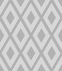 Seamless geometric diamonds pattern.