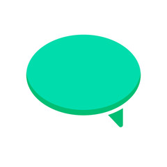 Bubble chat dialogue message speech icon