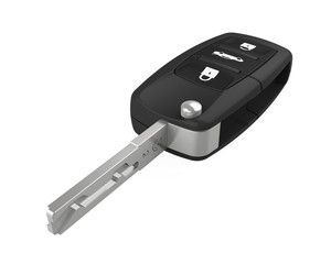 Car Key Isolated