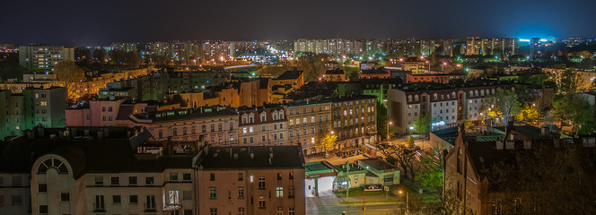 Miasto Opole nocą  © rafalslowikowski.pl