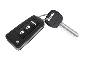 Car Key Isolated
