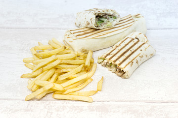 fresh mexican food on the table