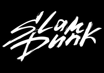 Basketball slam dunk