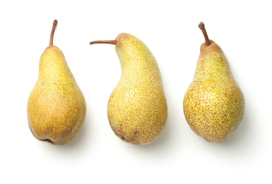 Pears Isolated on White Background