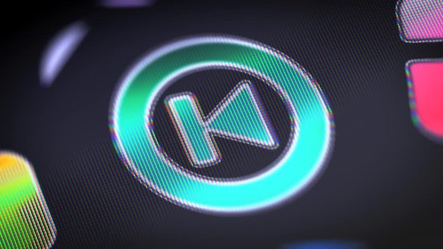 The previous icon on the Screen. 4K Resolution. Encoder Prores 4444. Great Quality. Looping.