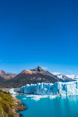 Cercles muraux Glaciers Panorama of glacier Perito Moreno in Patagonia