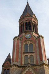 Fototapeta na wymiar Kreuzeskirche in Essen, Nordrhein-Westfalen