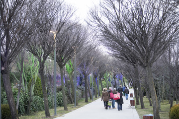 Walk way ankara turkey goksu park