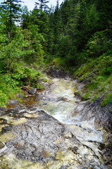 White river Tatra mountains