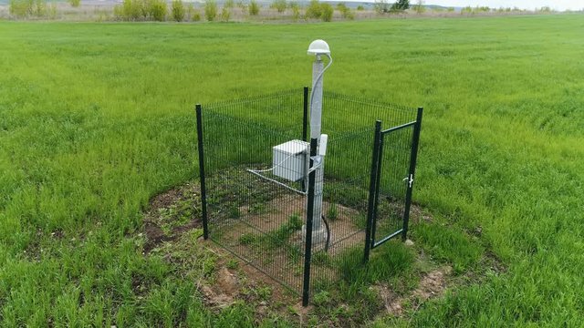 Motion around Seismological Equipment on Meadow