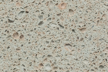 Polished artificial stone agglomerate
