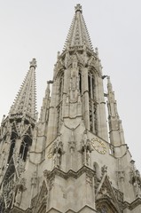 Fototapeta na wymiar Vienna Cathedral tower, Austria