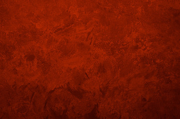 red Venetian decorative plaster