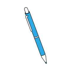 Office pen isolated vector illustration graphic design