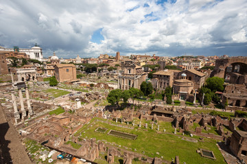 Forum romanum, Rome, Italy