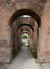 Fototapeta na wymiar Forum romanum, Rome, Italy